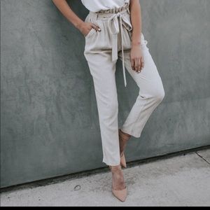 VICI DOLLS OATLAND COTTON POCKETED TIE PANTS